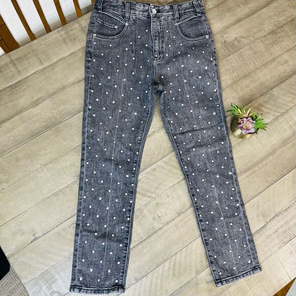 🚨Final Sale Anthropologie Pilcro Studd Ultra High Rise Straight Leg Jeans 27 P - Picture 8 of 12